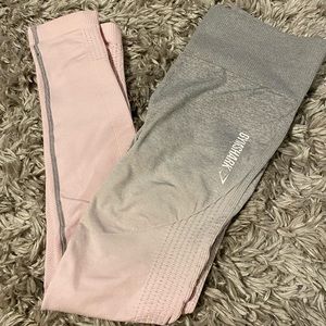 Gymshark Pink Ombré Leggings